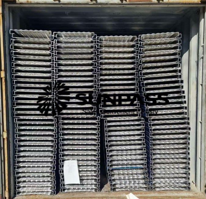 Алюминиевая дорожка SUNPASS для 20-футового контейнера-цистерны ISO для цемента