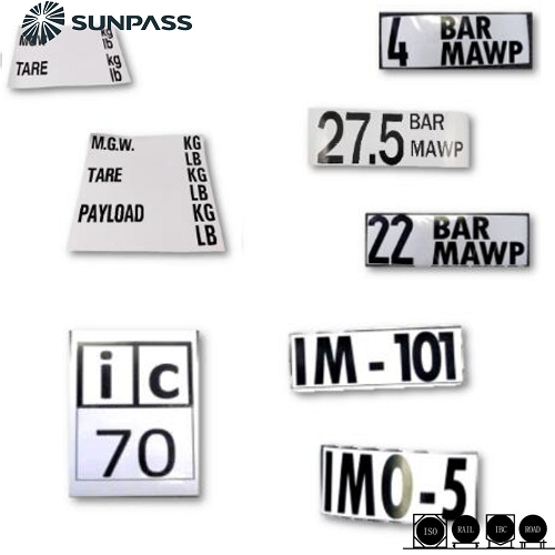 Новое поступление SUNPASS: наклейки и этикетки для контейнеров-цистерн ISO